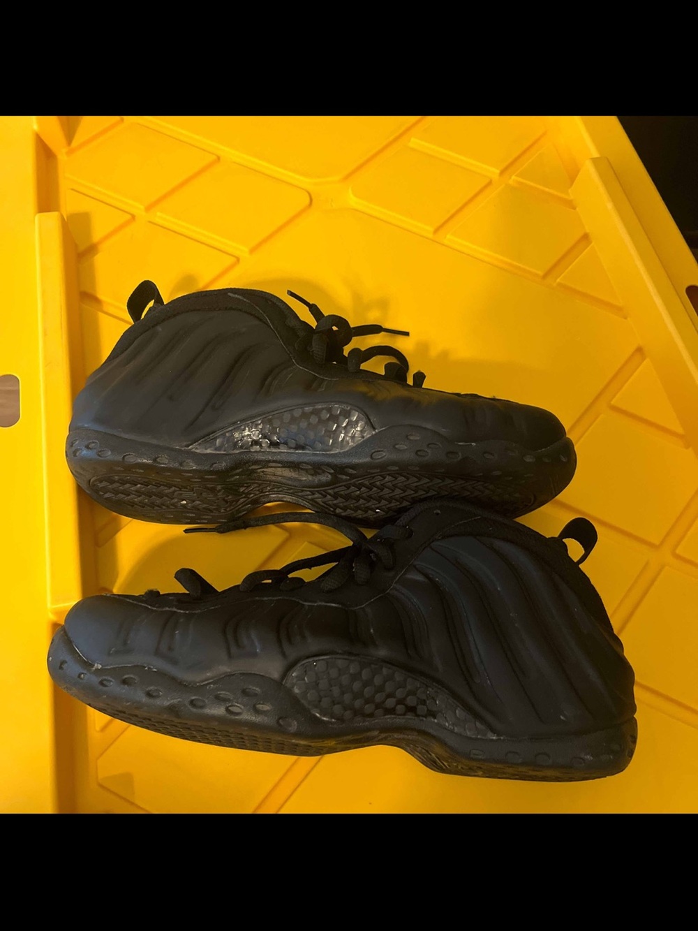 Nike Air Foamposite One Anthracite 2020 Triple Black 314996-001 Men’s Size 8.5